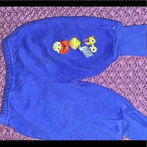 0-3 mos sesame street pants